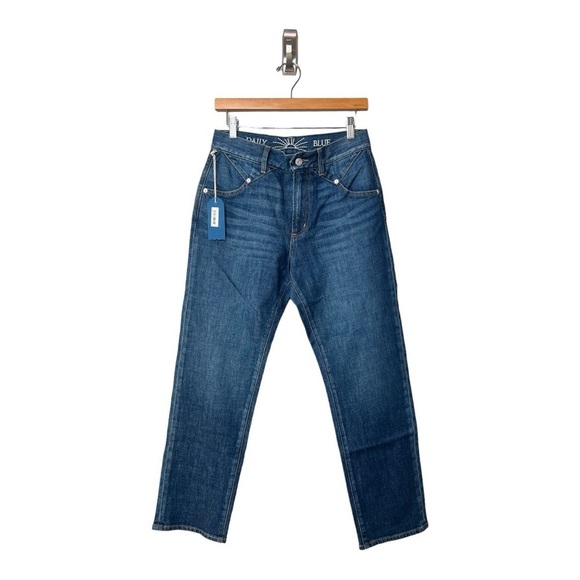 Daily Blue Manya Legacy‎ Wash Straight Leg Denim Jeans NEW 1012-1014 AG Denim - Picture 5 of 16